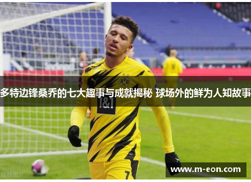 多特边锋桑乔的七大趣事与成就揭秘 球场外的鲜为人知故事